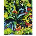 August Macke - Blumen im Garten