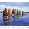 Sally Caldwell Fisher - Rainbow Cats