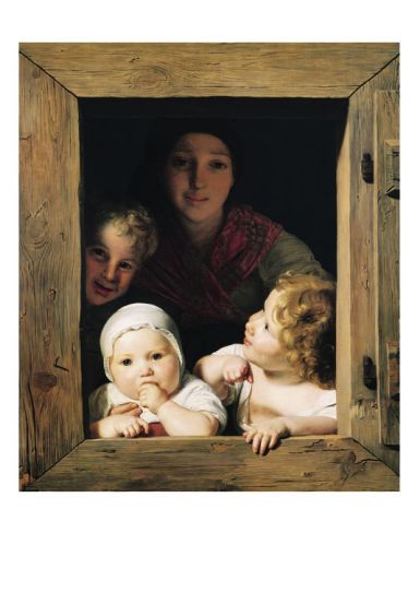 junge-bauerin-mit-drei-kindern