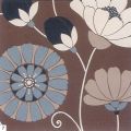 Design show - Chocolate Retro Floral