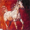 John Lopez - Running Horse I