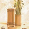 Renée - Bambus v dřevěné váze I