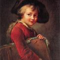 F.H. Drouais - Písař - Školák