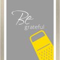 Rámované obrazy - Be grateful